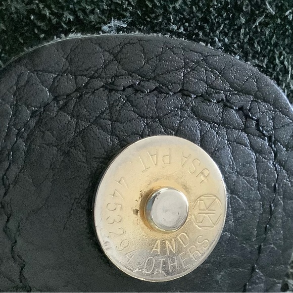 COACH VINTAGE LEATHER PEBBLE DRAWSTRING BACKPACK - Picture 11 of 16